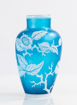 Attributed to Thomas Webb, Cameo Vase