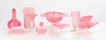 Steuben Rosaline Jade & Alabaster Tableware