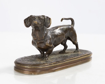 Roland Deusen Bronze Dog
