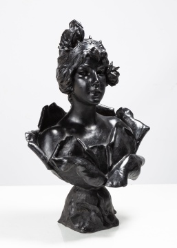 Emmanuel Villanis (French, 1858-1914) Bust of Lady