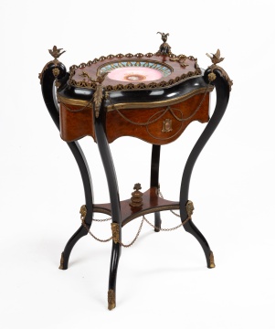 Napoleon III Burl Thuya Venner Planter / Jardiniere