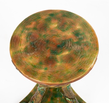 Rare George Jones Majolica Stand / Garden Seat