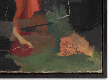 Philip Clarkson Elliott (American, 1903-1985) "Seated Lady, Paris"