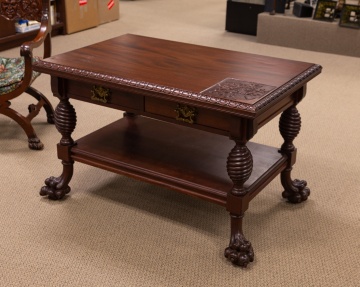 Victorian Mahogany Center Table