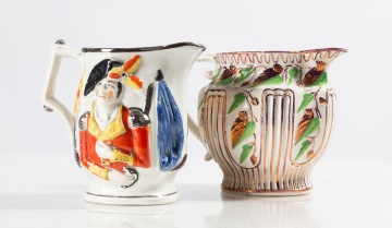 Staffordshire Jugs, General Hill & Marquis Wellington