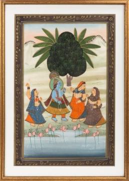 Rajasthan Style Indian Painting