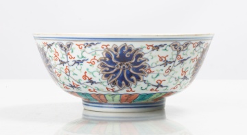 Chinese Doucai Porcelain Bowl