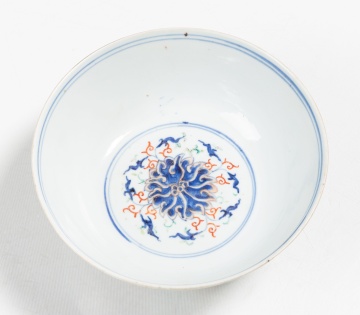 Chinese Doucai Porcelain Bowl