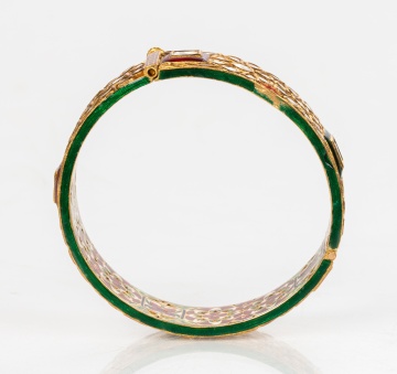 Mughal / Rajasthani Kundan Meenakari Bangle