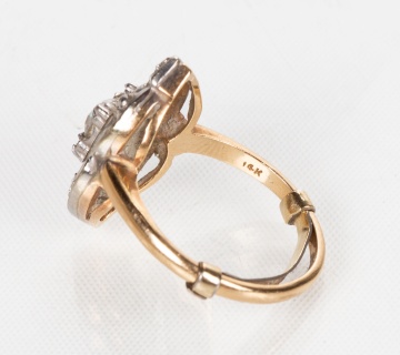Ladies' 14K Gold Diamond Ring