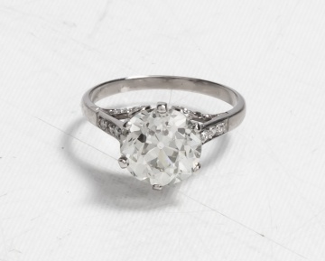 Ladies' 2.94 cts. Old European Cut Diamond Ring