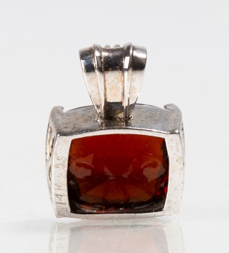 14K Gold & Garnet Pendant