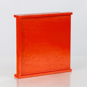 John Beech (British, b. 1964) Cavity Painting (Orange)