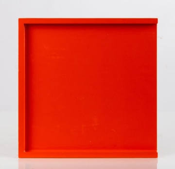 John Beech (British, b. 1964) Cavity Painting (Orange)