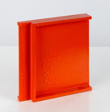 John Beech (British, b. 1964) Cavity Painting (Orange)