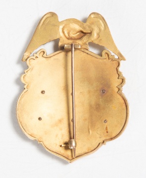 14K Gold Monroe County Sheriff Badge