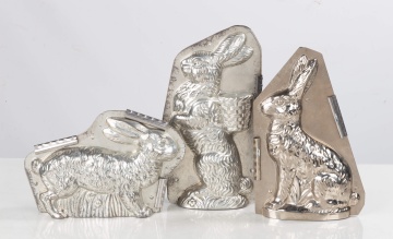 Vintage Easter Bunny Chocolate Molds