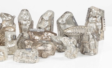 Vintage Easter Chocolate Molds