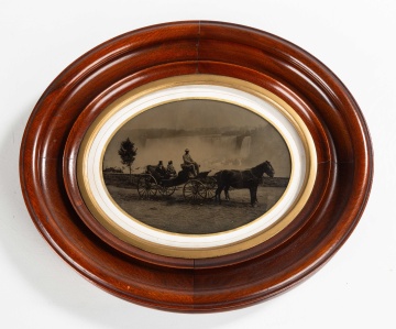 Ambrotype Depicting Niagara Falls
