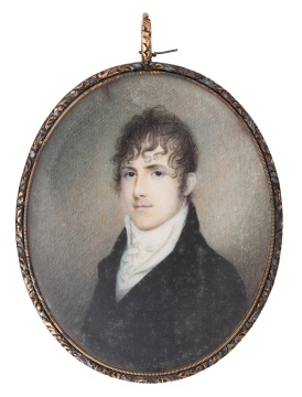 James Peale (American, 1749-1831) Portrait Miniatures