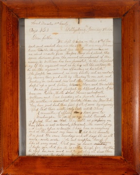 A Letter From Gettysburg, 1862