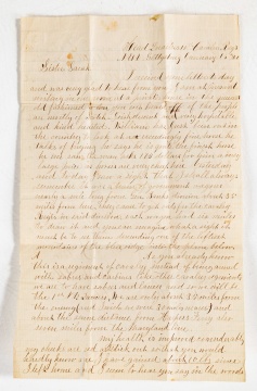 A Letter From Gettysburg, 1862