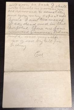 Three Gettysburg Soldier Letters, 1862-1863