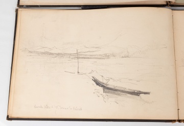 Late 19th Century Sketch Book of Tacoma Washington Area & Mount Rainier Scenes