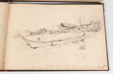 Late 19th Century Sketch Book of Tacoma Washington Area & Mount Rainier Scenes