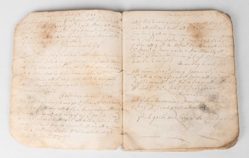 Ships Ledger, Seaboard Diary, London to New York, circa 1744