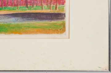 Wolf Kahn (German-American, 1927-2020) Untitled Landscape