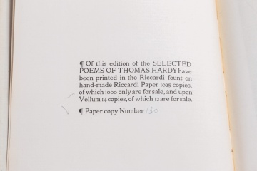 Life of Francis Bacon, Selected Poems, & The North Pole by Thomas Hardy