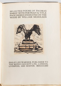 Life of Francis Bacon, Selected Poems, & The North Pole by Thomas Hardy