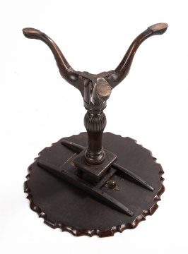 Queen Anne Mahogany Pie Crust Tea Table