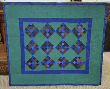 Amish Quilt, Patch Crib Quilt