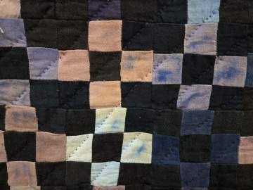 Amish Quilt, Patch Crib Quilt
