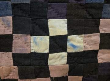 Amish Quilt, Patch Crib Quilt