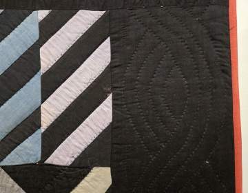 Wisconsin Amish Quilt, Illusion Crib Quilt