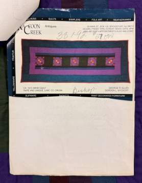 Rare & Unusual Amish Quilt
