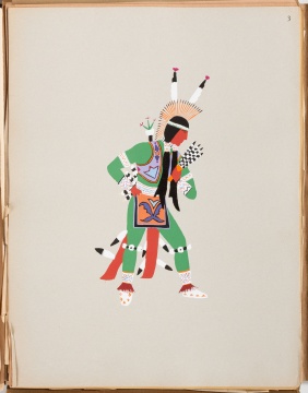 Kidwa Indian Art: "Watercolor Paintings in Color by the Indians of Oklahoma"