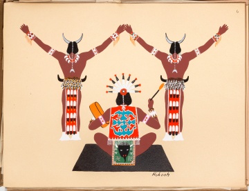 Kidwa Indian Art: "Watercolor Paintings in Color by the Indians of Oklahoma"