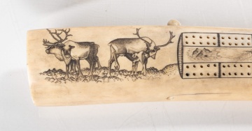 Inupiaq Eskimo Cribbage Board