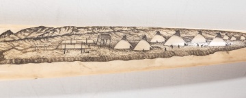 Inupiaq Eskimo Cribbage Board