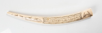 Inupiaq Eskimo Cribbage Board