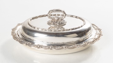Tiffany & Co. Sterling Silver Chrysanthemum Vegetable Dish