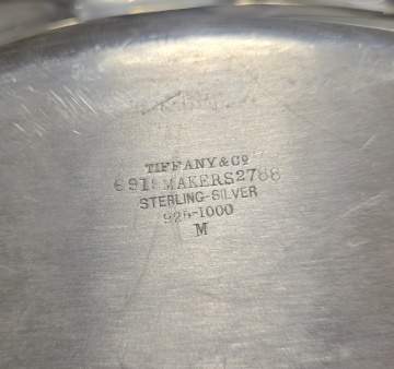 Tiffany & Co. Sterling Silver Chrysanthemum Vegetable Dish