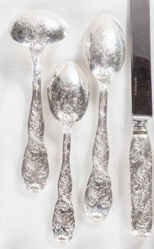 Tiffany & Co. Sterling Silver Chrysanthemum Flatware & Serving Pieces