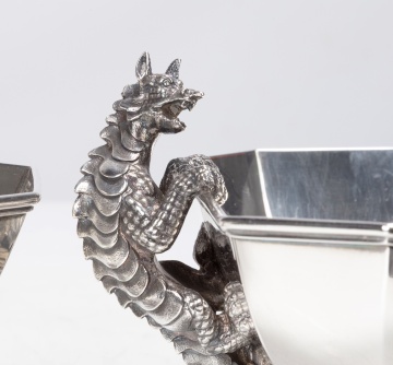 Robert Garrard II, Rare and Unusual Sterling Silver Bowls or Sauce Tureens