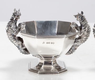 Robert Garrard II, Rare and Unusual Sterling Silver Bowls or Sauce Tureens