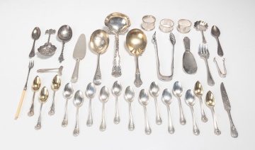 Sterling & Coin Silver Flatware & Serving Pieces